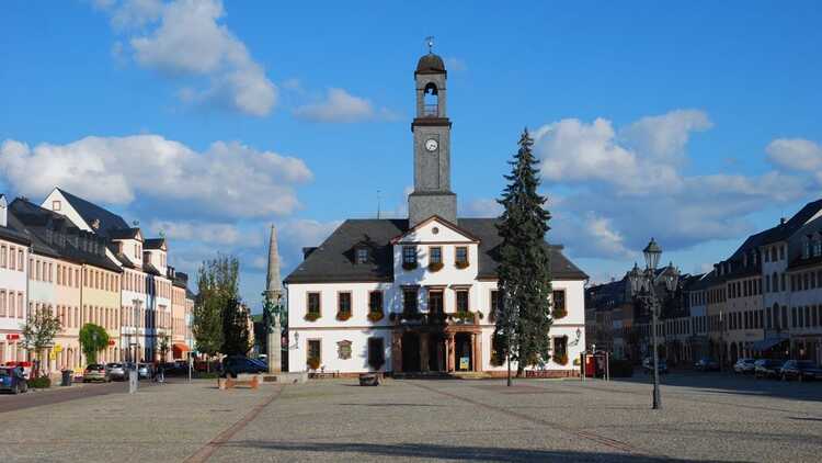 Rathaus Rochlitz - P. Georg Roß