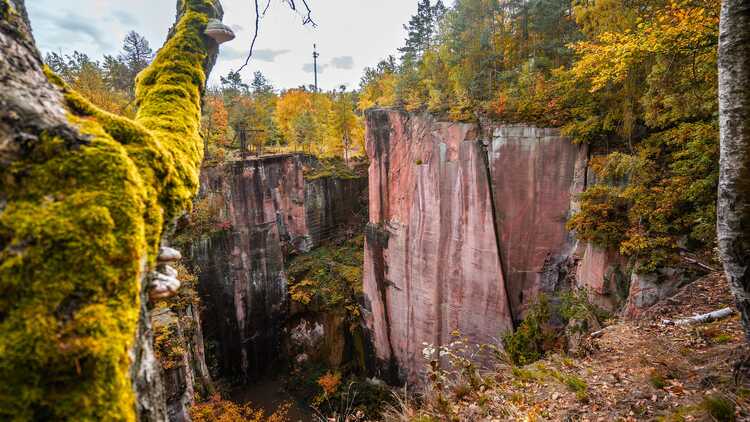 Gleisbergbruch Rochlitzer Berg - Foto: TV Chemnitz Zwickau Region e. V./Oliver Göhler