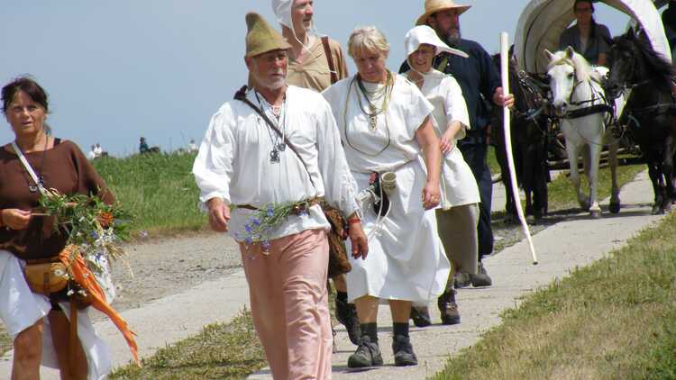 - Foto: Verein „Historischer Besiedlungszug a.d. 1156“ e.V.