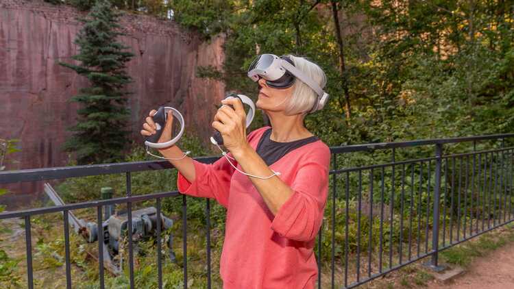 Virtual Reality auf dem Rochlitzer Berg - Foto: MaPix Photography, Grimma